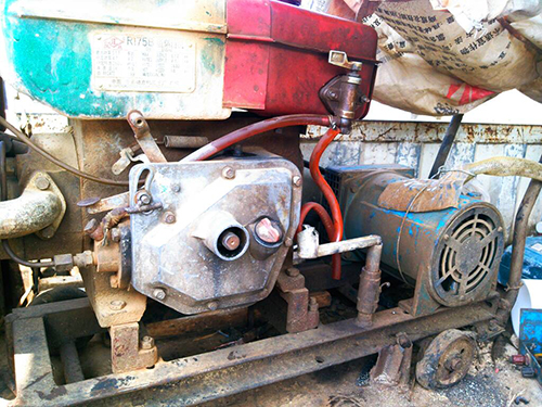 柘荣单杠柴油机发电机出租